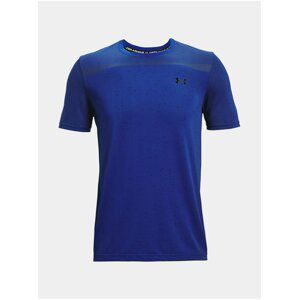 Tričko Under Armour Seamless SS - modrá