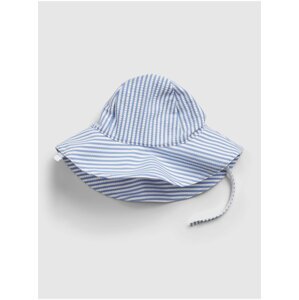 Modrý holčičí baby klobouk swim hat