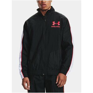 Bunda Under Armour WOVEN TRACK JACKET - černá