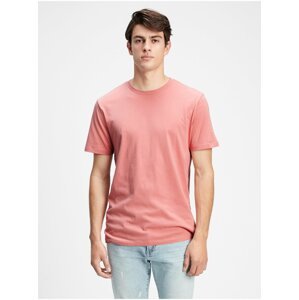 Růžové pánské tričko v-ss evd crew fashion