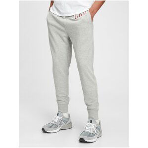 Šedé pánské tepláky GAP Logo xls ft arch jogger