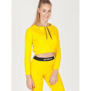 CropTop GoldBee BeCool Yellow