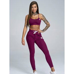 Tepláky Gym Glamour Boyfriend Blueberry