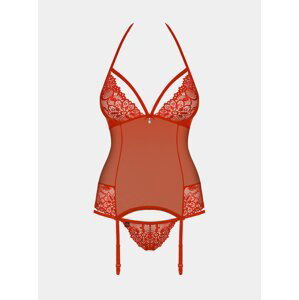 Korzet 838-COR corset - Obsessive červená