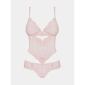 Něžné body Alluria teddy pink - Obsessive růžová