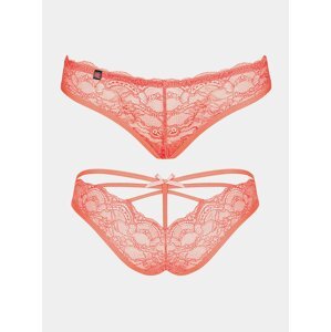 Úžasné kalhotky Frivolla panties coral - Obsessive korálová