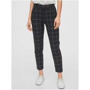 Černé dámské kalhoty slim ankle pants