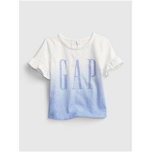 Barevné holčičí baby tričko GAP Logo arch tee