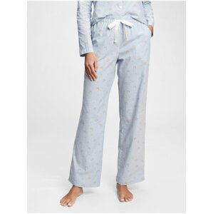 Modré dámské pyžamové kalhoty GAP