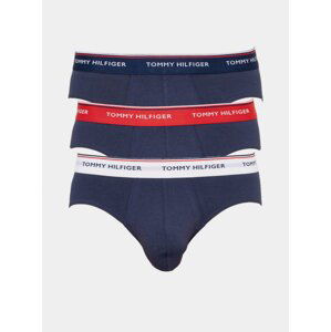 3PACK pánské slipy Tommy Hilfiger tmavě modré