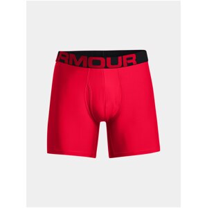 Boxerky Under Armour Tech 6in 2 Pack - červená