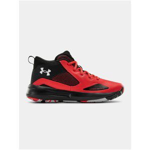 Boty Under Armour UA GS Lockdown 5 - červená