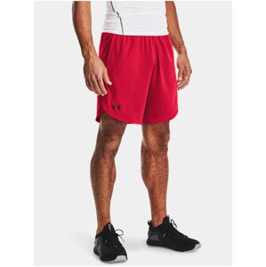 Kraťasy Under Armour Knit Training Shorts - červená