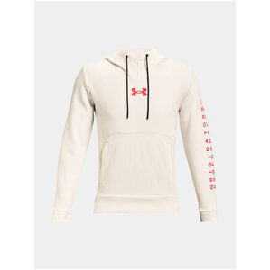 Mikina Under Armour UA Summit Knit Hoodie - bílá