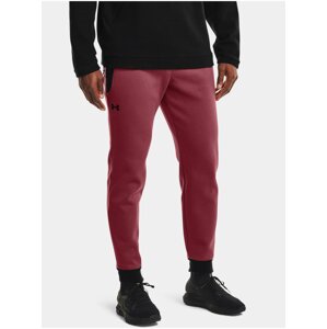 Kalhoty Under Armour UA Recover Fleece Pant - červená