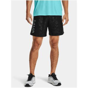 Kraťasy Under Armour UA Woven Emboss Shorts - černá