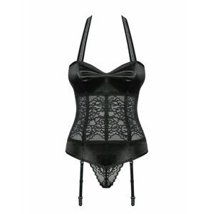 Sexy korzet Ailay corset - Obsessive černá