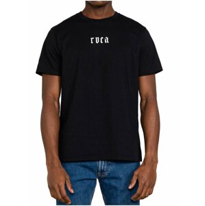 RVCA BJJ SNAKE black pánské triko s krátkým rukávem - černá