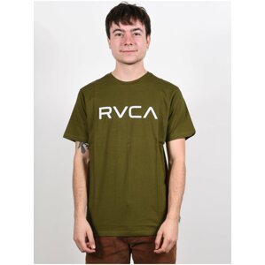 RVCA BIG RVCA SEQUOIA pánské triko s krátkým rukávem - zelená