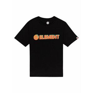 Element BLAZIN 3D FLINT BLACK pánské triko s krátkým rukávem - černá