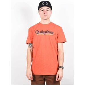 Quiksilver TROPICAL LINES CHILI pánské triko s krátkým rukávem - oranžová