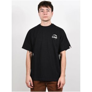 Element POTTER FLINT BLACK pánské triko s krátkým rukávem - černá