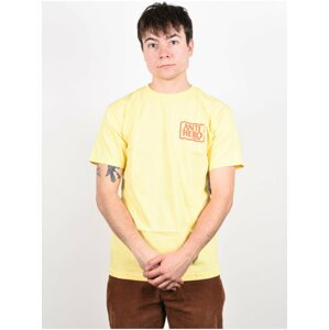 Antihero RESERVE BANANA/RED pánské triko s krátkým rukávem - žlutá