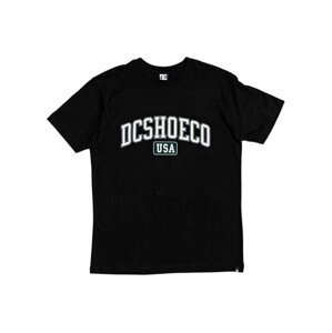 Dc TYPE LOGO black pánské triko s krátkým rukávem - černá