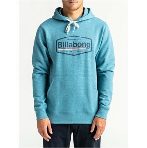 Billabong MONTANA BAY BLUE mikiny přes hlavu pánská - modrá