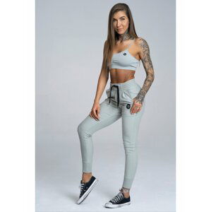 Tepláky Gym Glamour Boyfriend Grey