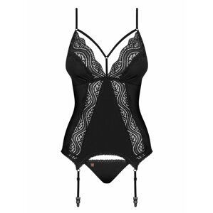 Elegantní korzet Diyosa corset - Obsessive černá