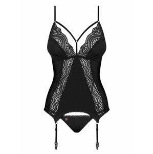 Elegantní korzet Diyosa corset - Obsessive černá