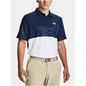 Tričko Under Armour UA Playoff 2.0 Blocked Polo-NVY