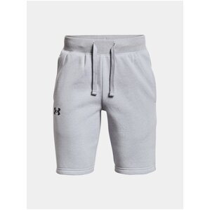 Kraťasy Under Armour Rival Cotton Shorts - šedá