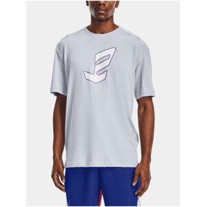 Tričko Under Armour UA EMBIID LOGO TEE - šedá