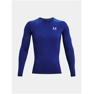 Tričko Under Armour UA HG Armour Comp LS - modrá