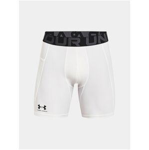 Kompresní šortky Under Armour UA HG Armour Shorts - bílá