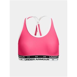 Podprsenka Under Armour Crossback Solid - růžová