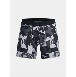 Boxerky Under Armour UA Tech 6in Novelty 2 Pack - šedá