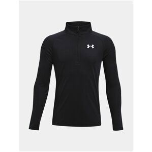 Černé sportovní tričko Under Armour UA Tech 2.0 1/2 Zip