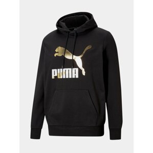 Černá pánská mikina s kapucí Puma