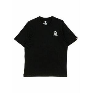 Element STENCHYS FLINT BLACK pánské triko s krátkým rukávem - černá