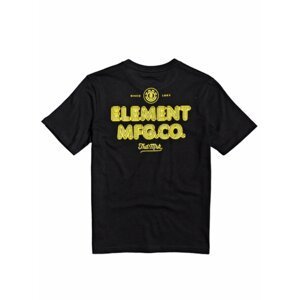 Element BRIDGER FLINT BLACK pánské triko s krátkým rukávem - černá