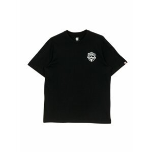 Element BEAMING FLINT BLACK pánské triko s krátkým rukávem - černá