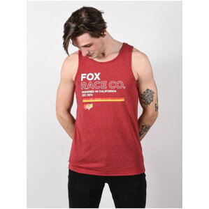Fox Analog chilli pánská tílko - červená