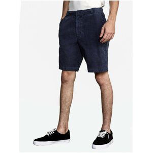 RVCA ALL TIME COASTAL SOL MOODY BLUE pánské riflové kraťasy - modrá