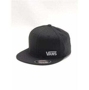 Vans SPLITZ black kšiltovka s rovným kšiltem - černá