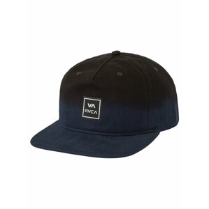 RVCA DIP NAVY BLACK kšiltovka s rovným kšiltem - černá