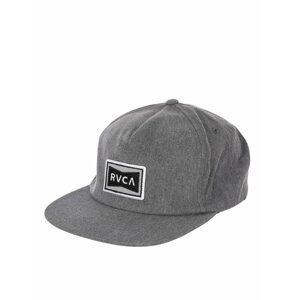 RVCA PACE GREY kšiltovka s rovným kšiltem - šedá