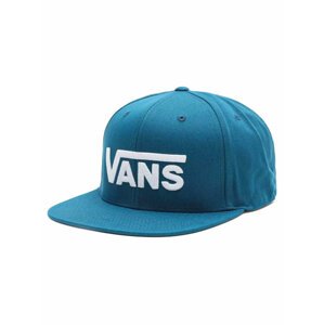 Vans DROP V II MOROCCAN BLUE kšiltovka s rovným kšiltem - modrá